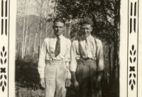 Going to a dance - Grandpa on right
