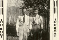 Going to a dance - Grandpa on right